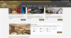 Desktop Screenshot of fermanhotel.com